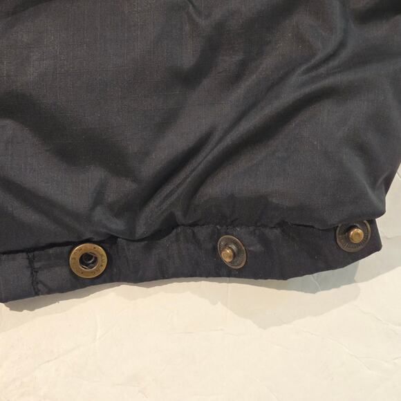 Vintage 1990's XL Charles Chevignon "Mark VI Engines" Black Down Puffer Jacket - Picture 11 of 11